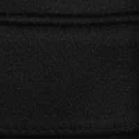 Yves Saint Laurent Mantel in Schwarz