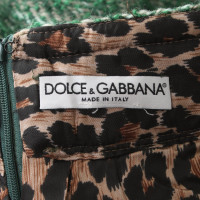 Dolce & Gabbana Bouclé rok in multicolor
