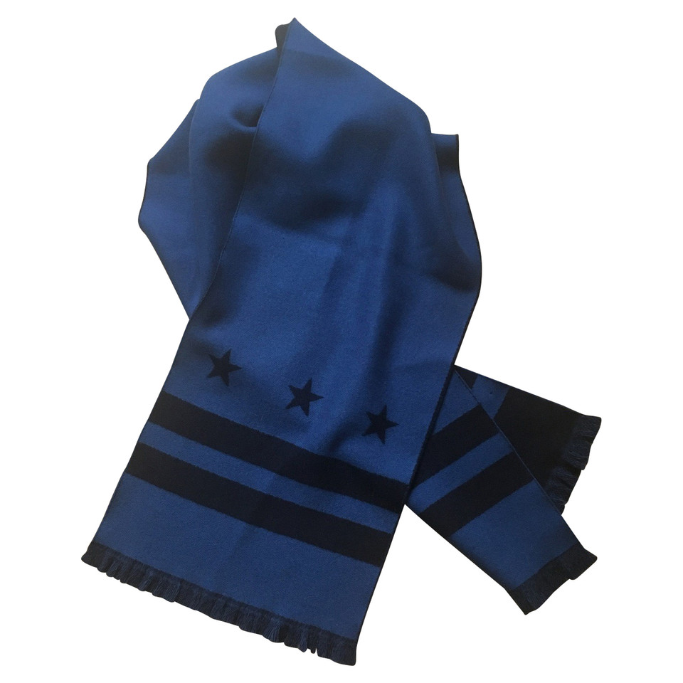Givenchy Schal/Tuch aus Kaschmir in Blau