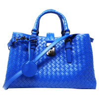 Bottega Veneta Shoulder bag Leather in Blue