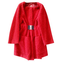 Dondup Oversize-Kurzmantel in Rot