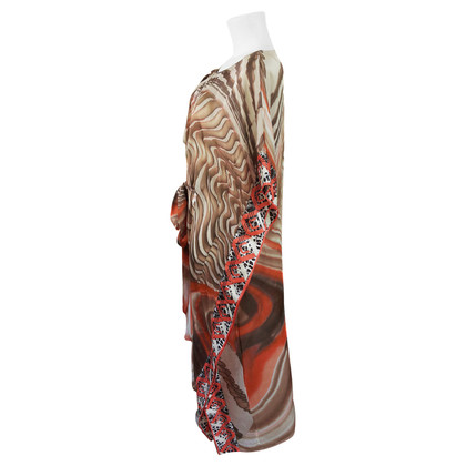 Roberto Cavalli Multicolor silk dress