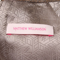 Matthew Williamson Kleid in Braun/Silber