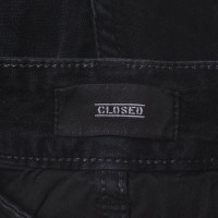 Closed Velvet trousers in black