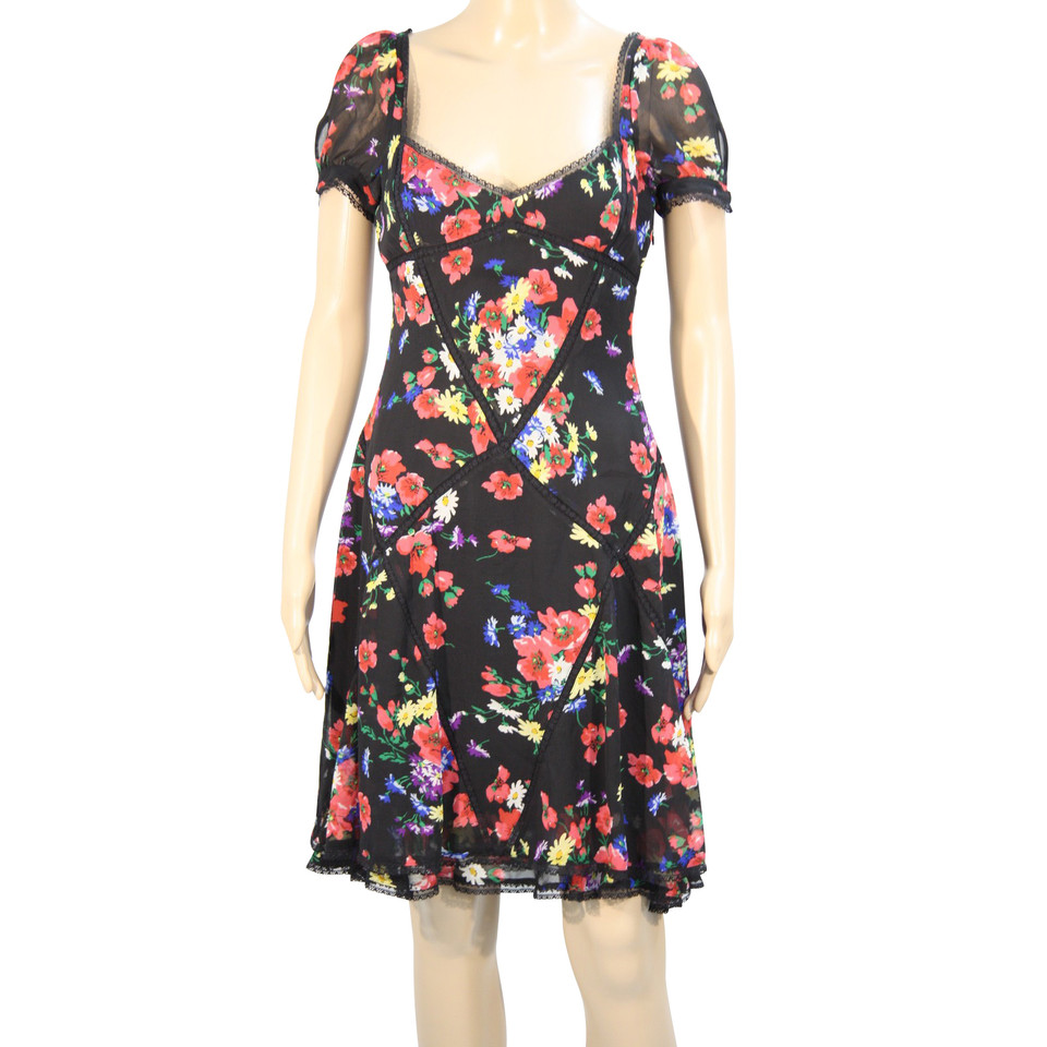 Karen Millen Silk dress with pattern - Buy Second hand Karen Millen ...
