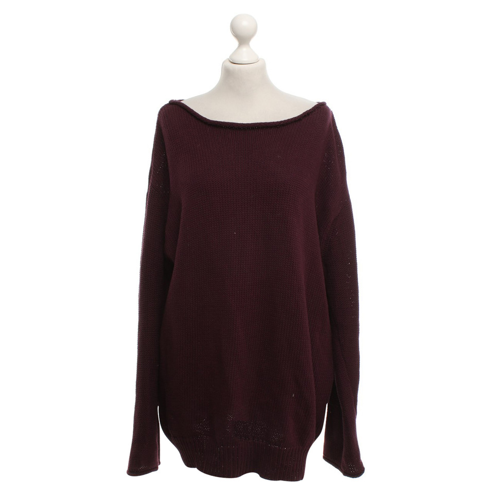 Acne maglione melanzane