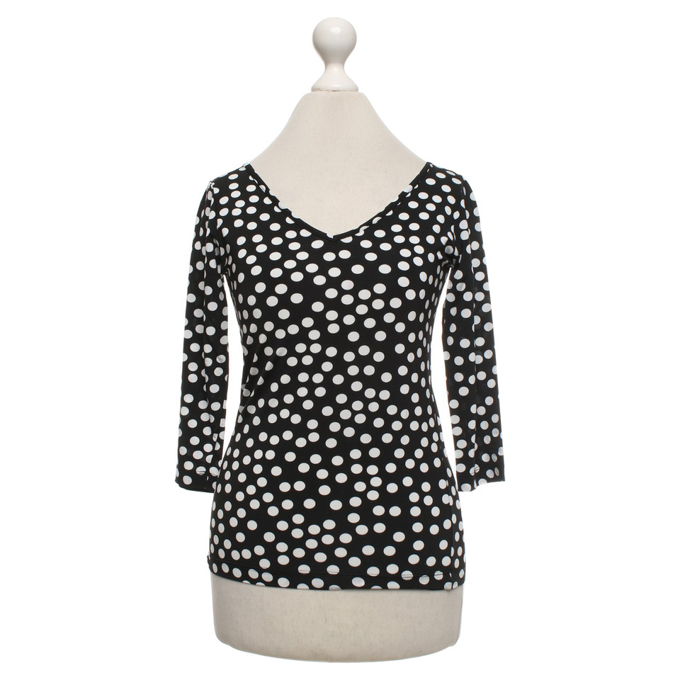 Piu & Piu Top met puntpatroon