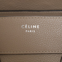 Céline Luggage Mini Leer in Beige