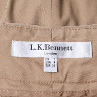 L.K. Bennett trousers in beige