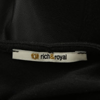 Rich & Royal Top con finiture in paillettes