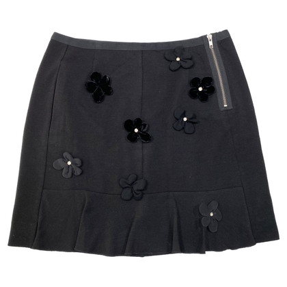 Sonia Rykiel Skirt Wool in Black