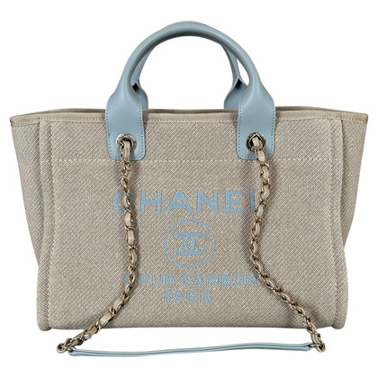 Chanel Deauville in Cotone in Beige