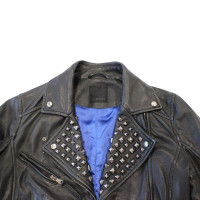 Pinko Leather Jacket with studs