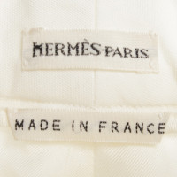 Hermès Pantaloni in crema