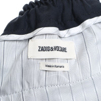 Zadig & Voltaire Pantaloni in blu scuro