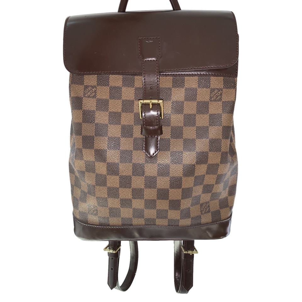 Louis Vuitton Soho Backpack Leather in Brown