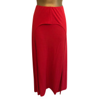 Calvin Klein Skirt Viscose in Red
