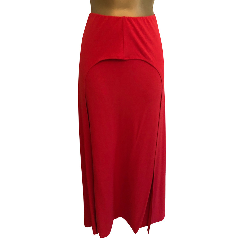 Calvin Klein Rok Viscose in Rood