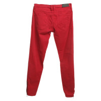 Sandro 7/8 trousers in red