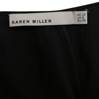 Karen Millen Silk top with floral pattern