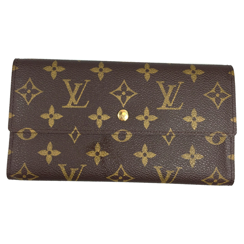 Louis Vuitton Portemonnee uit Monogram Canvas