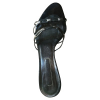 Sergio Rossi Sandals Leather in Black
