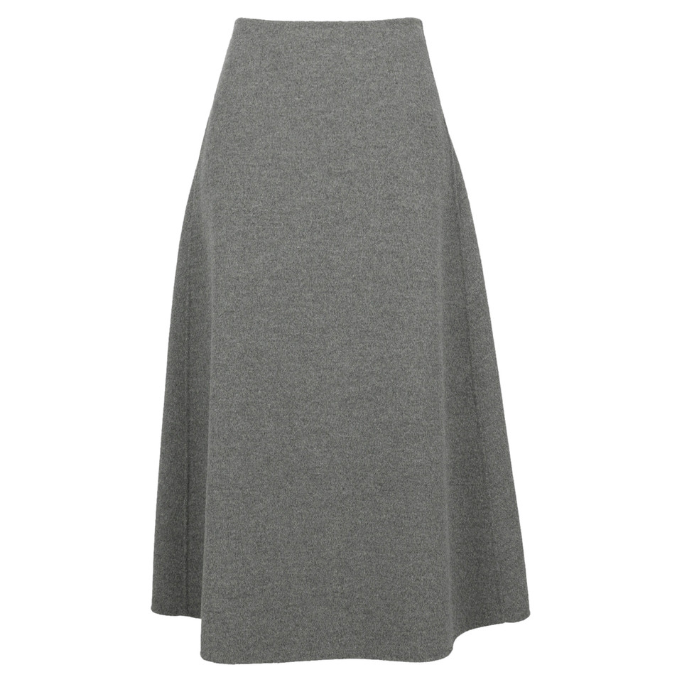 S Max Mara Skirt Wool in Grey