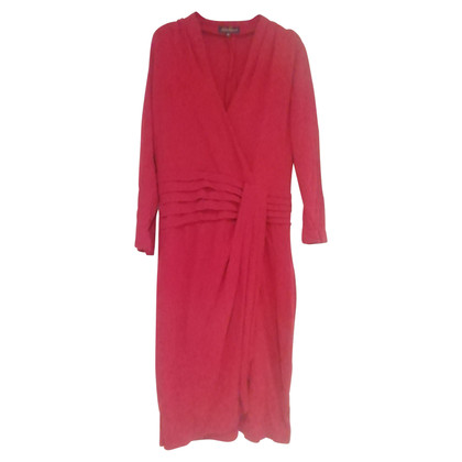 Luisa Spagnoli Kleid aus Viskose in Rot