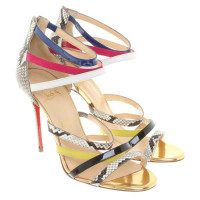 Christian Louboutin Sandals made of colorful leather straps