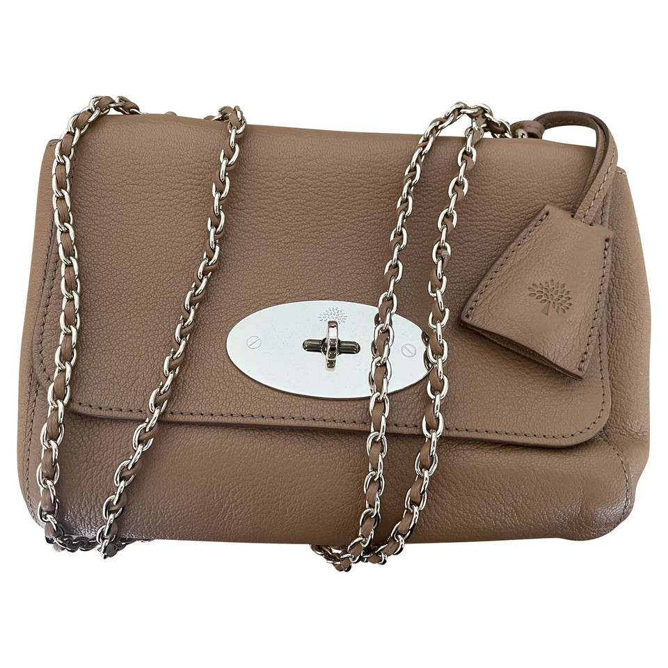 Mulberry Small Lily Leer in Bruin