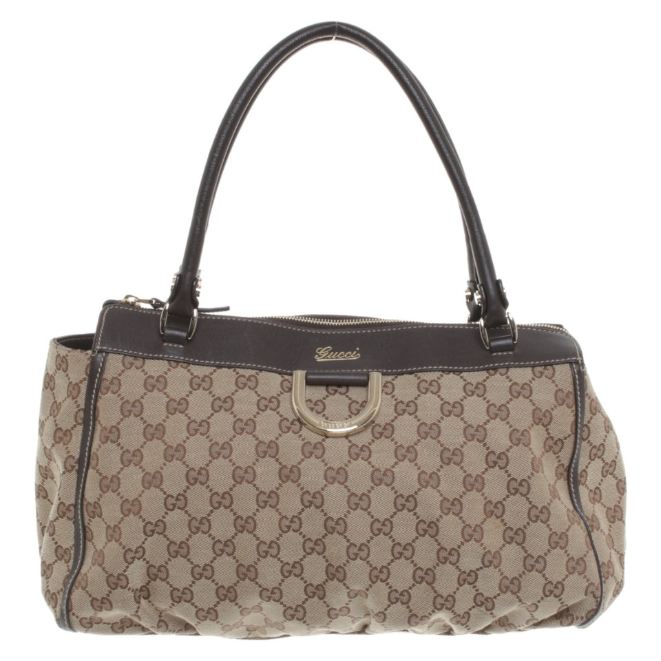 Gucci Handbag in beige / brown