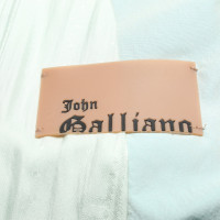 John Galliano Jas in mintgroen