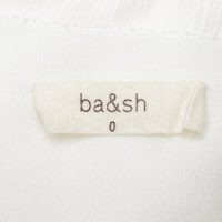 Bash Short sleeve blouse in white