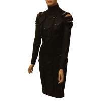 Alexander McQueen Dress Wool in Black