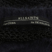 All Saints Wollen trui met netwerkdetails