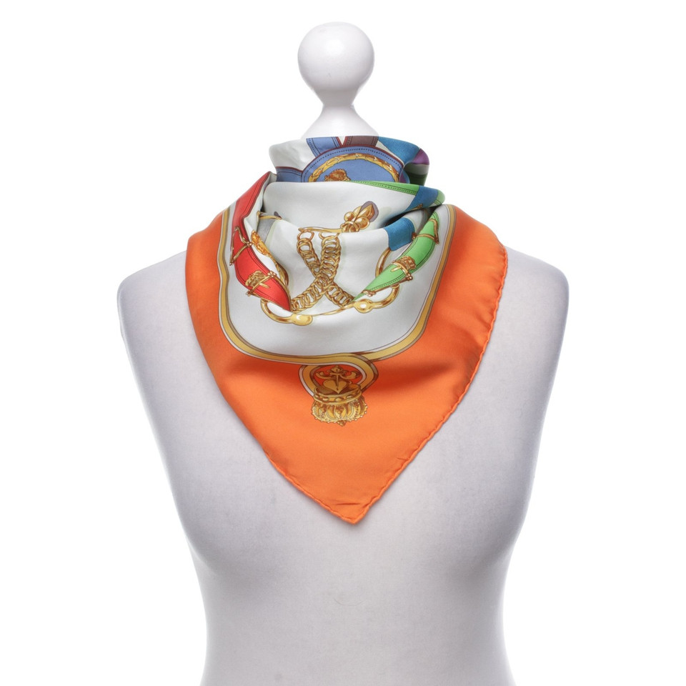 Hermès Zijden sjaal met patroonprint