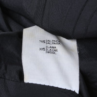 Versace Manteau en laine surdimensionné