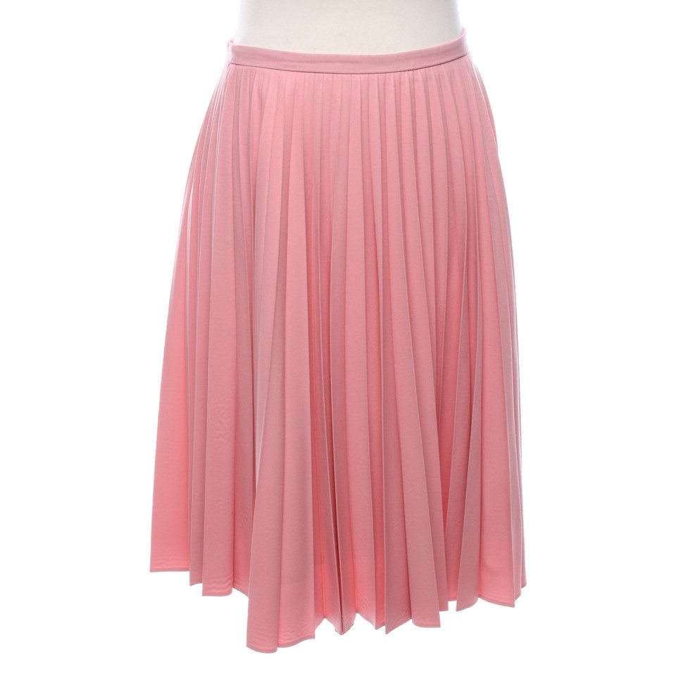 J.W. Anderson Skirt Wool in Pink