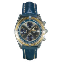 Breitling Horloge Leer in Blauw