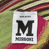 M Missoni Scarf with striped pattern