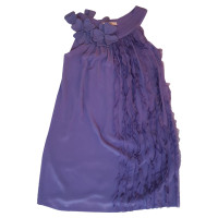 Valentino Garavani Kleid aus Seide in Violett