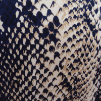 Diane Von Furstenberg Wrap dress with reptile print