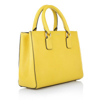 Dolce & Gabbana "Clara Leather Bag" in giallo