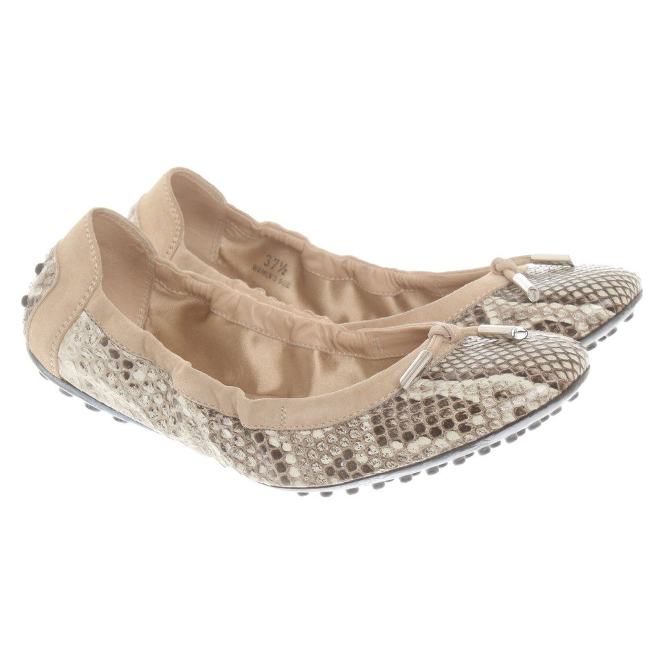 Tod's Slipper/Ballerinas aus Leder