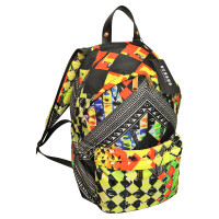 Versace colorful backpack with pattern