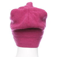 Acne Hat/Cap Wool in Fuchsia