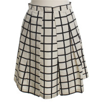 Prada skirt in black and white