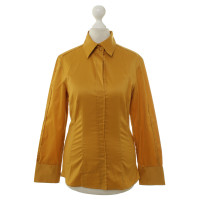 Hugo Boss Blouse in Curry geel