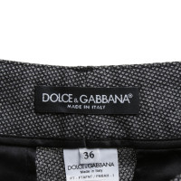 Dolce & Gabbana Pantalon en laine de gris