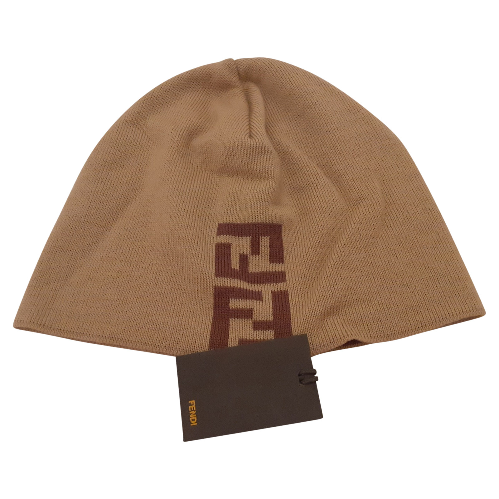 Fendi Hat/Cap Wool in Beige - Second Hand Fendi Hat/Cap Wool in Beige buy  used for 189€ (7216079)